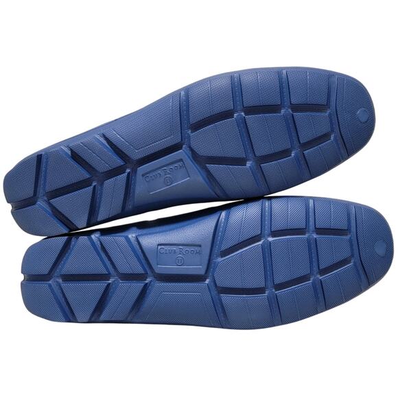 Club Room Men Atlas Slip On Driver Loafers Size US 11M Navy Blue EVA - Picture 3 of 4